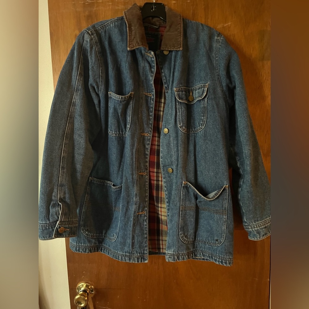 Men’s thermal lined jean jacket